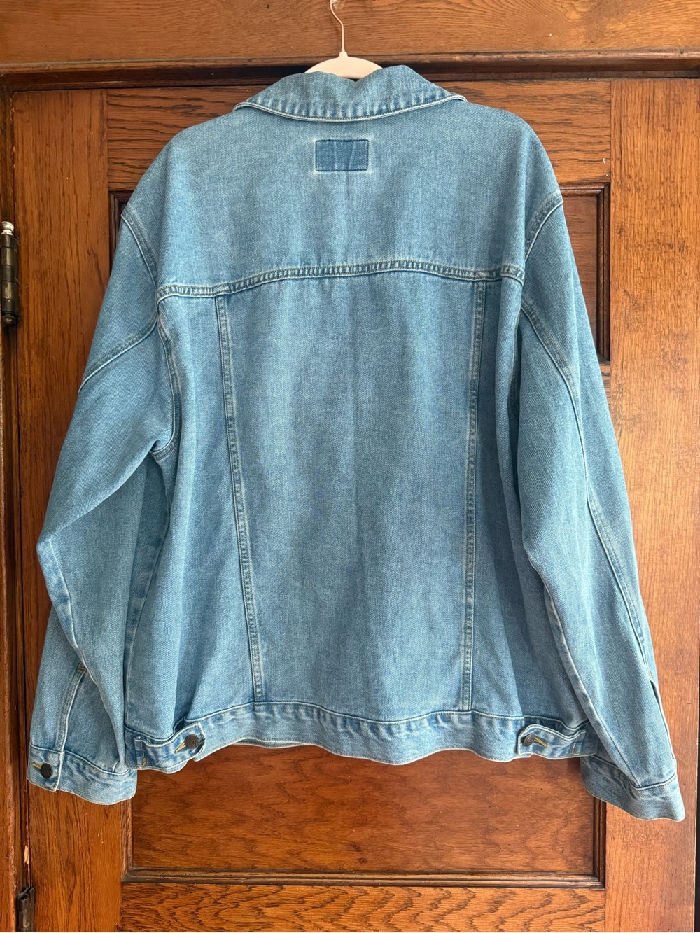 LEE 100% Cotton Trucker Jacket Denim Jean Jacket Button Down XL - Picture 7 of 8
